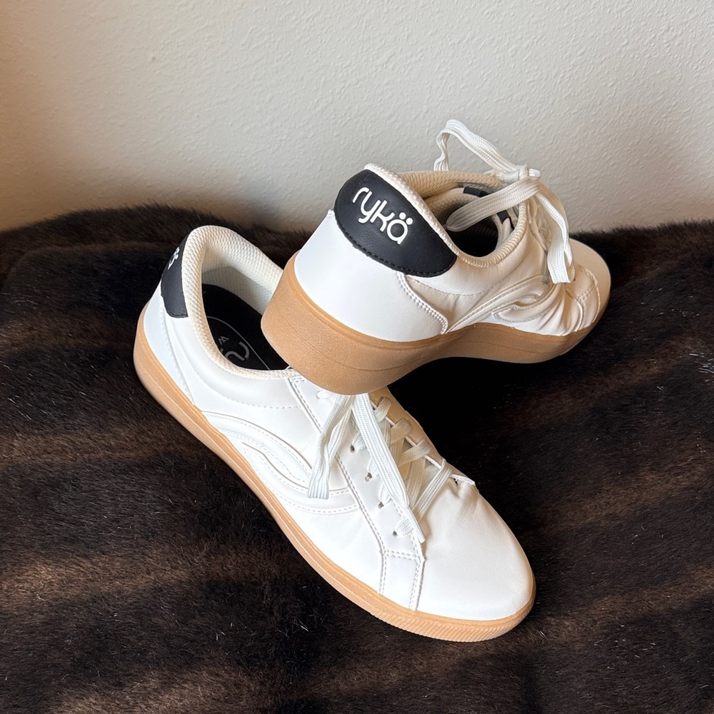 Ryka White and Black Women’s Sneakers